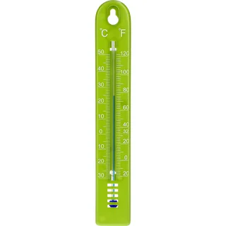 Universaalne termomeeter (-30 kuni +50 °C), 17 cm, roheline