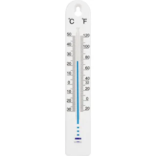 Universaalne termomeeter (-30 kuni +50 °C), 17 cm, valge