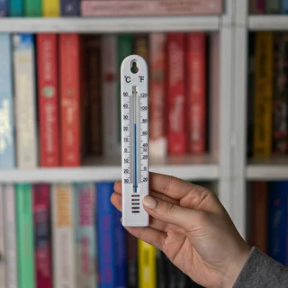 Universaalne termomeeter (-30 kuni +50 °C), 17 cm, valge – photo 3