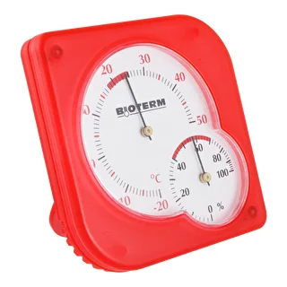Sisemine bimetalltermomeeter hügromeetriga (-20 kuni +50 °C) mix