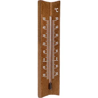 Puidust toatermomeeter (-20 kuni +50°C), tumepruun, 15cm – photo 2
