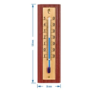 Toatermomeeter kuldse skaalaga (-10°C kuni +50°C) 12 cm – photo 4