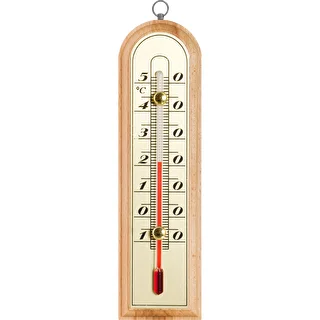Toatermomeeter kuldse skaalaga (-10 °C kuni +50 °C) 16 cm