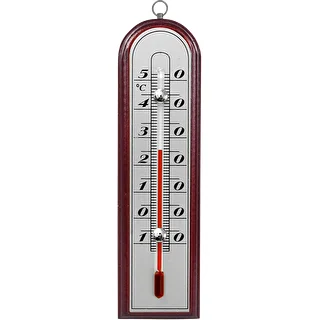 Toatermomeeter hõbedase skaalaga (-10°C kuni +50°C) 16 cm assortii – photo 2