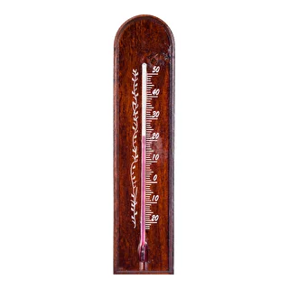 Mustriga toatermomeeter (-20°C kuni +50°C) 18 cm assortii