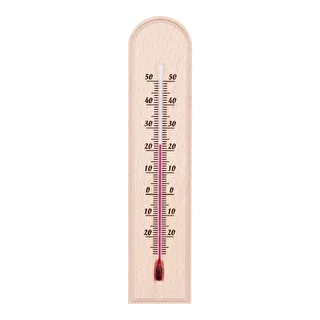 Mustriga toatermomeeter (-20°C kuni +50°C) 18 cm assortii – photo 2