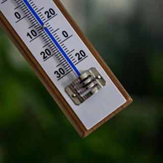 Valge skaalaga toatermomeeter (-30°C kuni +50°C) 20 cm – photo 4