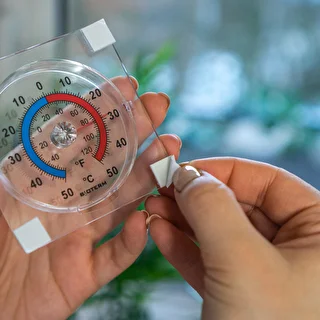 Läbipaistev universaalne iseliimuv termomeeter (-50 °C kuni +50 °C) – photo 6