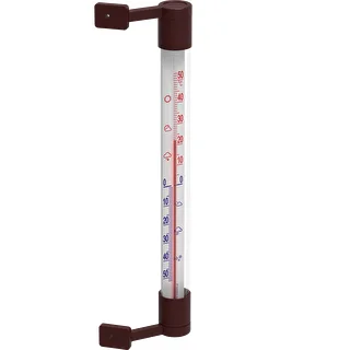 Pruun välistermomeeter (-50°C kuni +50°C) 22 cm – photo 2