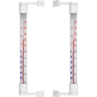 Valge välistermomeeter (-50 °C kuni +50 °C) 22 cm – photo 3