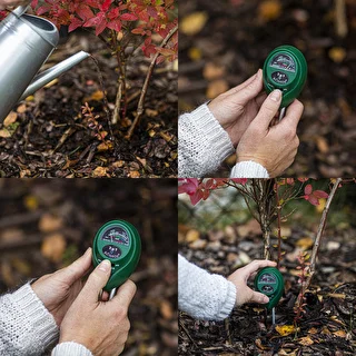 Pinnase tester 3-ühes - pH, niiskus, päikesevalgus – photo 8