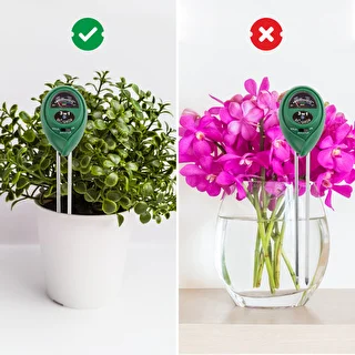 Pinnase tester 3-ühes - pH, niiskus, päikesevalgus – photo 10