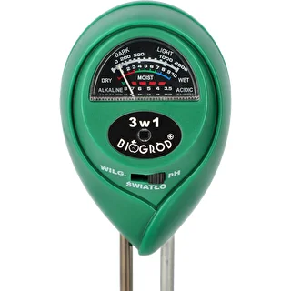 Pinnase tester 3-ühes - pH, niiskus, päikesevalgus – photo 2