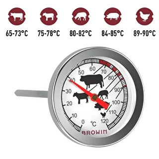 Liha küpsetustermomeeter (0 °C kuni +120 °C) 12,5 cm – photo 9