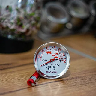 Termomeeter topeltskaalaga (30°C kuni 100°C) / (50°C kuni 300°C) 13,0cm – photo 4