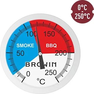 Suitsuahju ja BBQ termomeeter (0 °C kuni +250 °C) 5,2 cm – photo 4