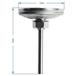 Suitsuahju ja BBQ termomeeter (0 °C kuni +250 °C) 5,2 cm – photo 8