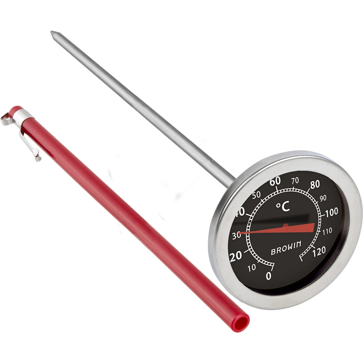 Köögitermomeeter (0 °C kuni +120 °C) 20,5 cm