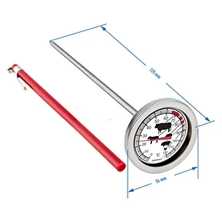 Köögitermomeeter graafikuga (0 °C kuni +120 °C) 21,0 cm – photo 2
