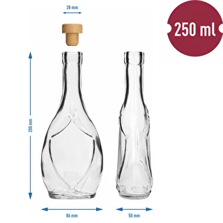 ICONA dekoratiivne pudel 250 ml, seenekujulise korgiga, 1 tk. – photo 5
