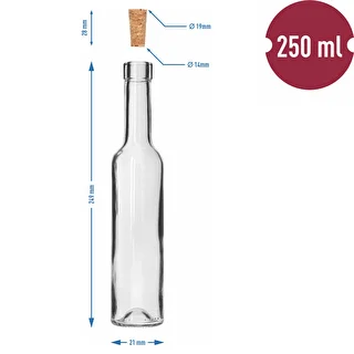BELISSIMO pudel 250 ml naturaalkorgiga, 1 tk – photo 5