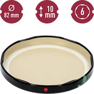 Kruvikaaned fi 82/6 puuviljad mustal taustal - 10 tk – photo 4