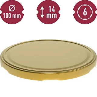 Keeratavad kaaned fi 100, kuldsed - 10 tk. – photo 3