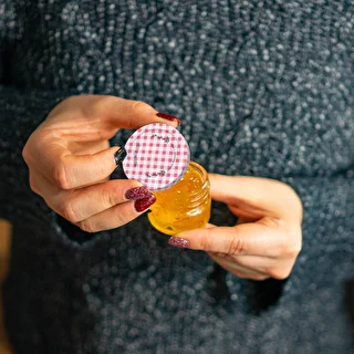 Twist-off purk 30 ml värvilise kaanega fi 43 - 10 tk. – photo 7