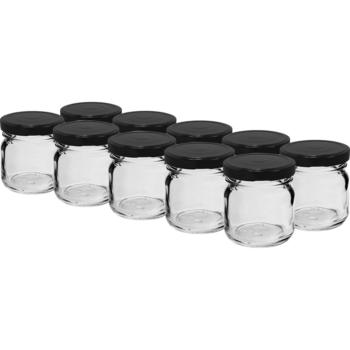 40 ml Twist-off purk musta kaanega fi 43 - 10 tk.