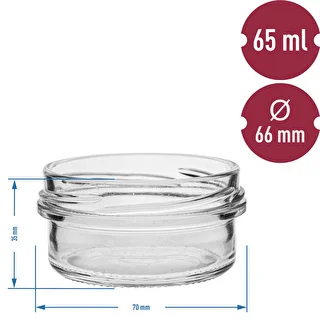 TO purk 65 ml värvilise fi66 kaanega - 6 tk. – photo 6