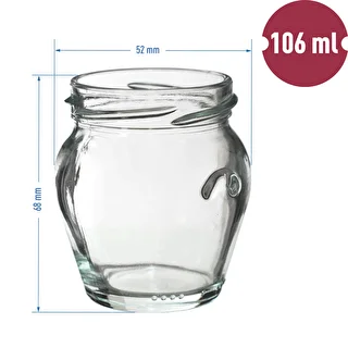 Amfora TO 106 ml purk musta keeratava kaanega fi 53 - 8 tk. – photo 6