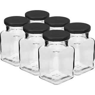Twist-off purk 150 ml Cztery kąty fi 53 musta kaanega, 6 tk – photo 1