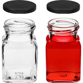 Twist-off purk 150 ml Cztery kąty fi 53 musta kaanega, 6 tk – photo 5