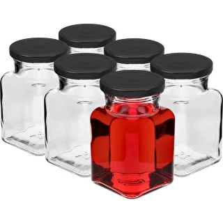 Twist-off purk 150 ml Cztery kąty fi 53 musta kaanega, 6 tk – photo 2