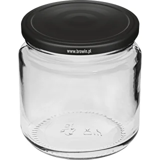Purk 212 ml Ø66/4 musta keeratava kaanega, 6 tk. – photo 2