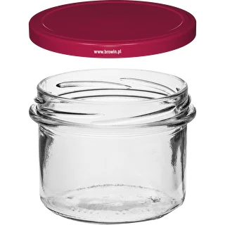 Sirge purk 235 ml (fi82) bordoopunase keeratava kaanega, 6 tk. – photo 3