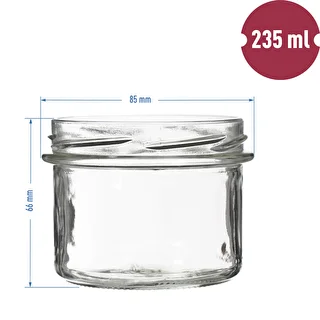 Purk TO 235 ml värvilise keeratava kaanega fi82 - 6 tk. – photo 5