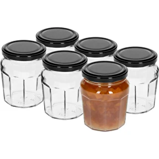 Purk Konfitura 230 ml musta kaanega fi63/4 - 6 tk – photo 2
