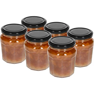 Purk Konfitura 230 ml musta kaanega fi63/4 - 6 tk – photo 3