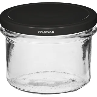 Sirge purk 235 ml (fi82) musta keeratava kaanega, 6 tk – photo 2