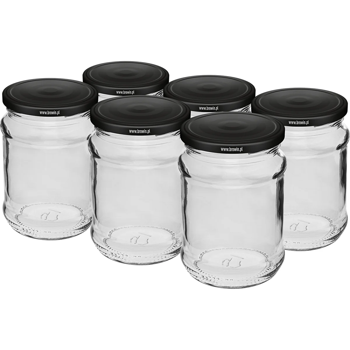 Purk 250 ml, fi 66/4, must keeratav kaas - 6 tk