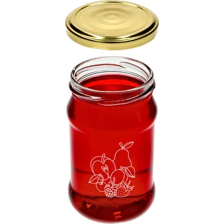 TO-purk 300ml puuviljagrafikaga ja kaanega fi66/4 - 6 tk. – photo 5