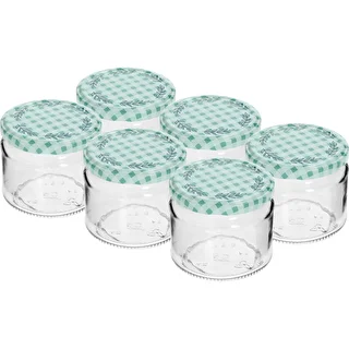 Madal purk 330 ml - värvilise kaanega fi 82/6, 6 tk. – photo 1