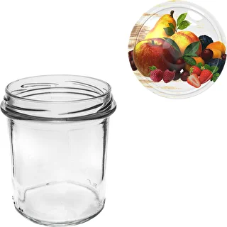 350 ml purk värvilise keeratava kaanega - 6 tk. – photo 5