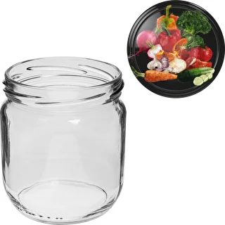 Purk TO Gurken 425 ml, värvilise keeratava kaanega, fi 82/6 - 6 tk. – photo 5