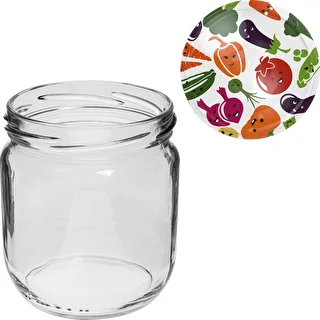 Purk TO Gurken 425 ml, värvilise keeratava kaanega, fi 82/6 - 6 tk. – photo 7