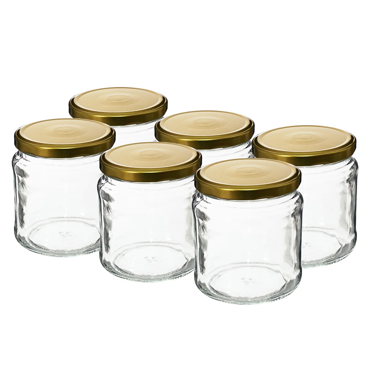TO purk 500 ml kuldse keeratava kaanega fi82/6 - 6 tk.