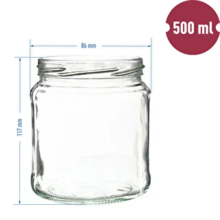 TO purk 500 ml kuldse keeratava kaanega fi82/6 - 6 tk. – photo 6