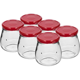 Twist-off purk 500 ml "Tagurpidi Amfora" bordoopunase kaanega fi 82/6, 6 tk.