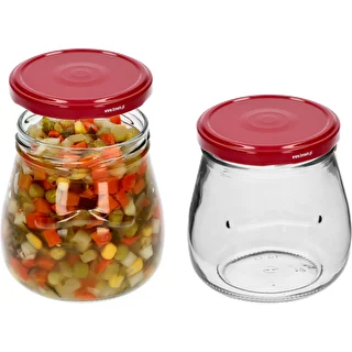 Twist-off purk 500 ml "Tagurpidi Amfora" bordoopunase kaanega fi 82/6, 6 tk. – photo 5
